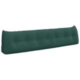 Back Pillow Dark Green 200 x 24 x 50 cm Velvet 42014605