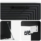 Wall-Mounted TV Cabinet Black 59.5 x 41 x 30 cm Engineered Wood 898676