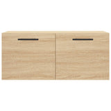 Wall Cabinet Sonoma Oak 80x36.5x35 cm Engineered Wood 830103