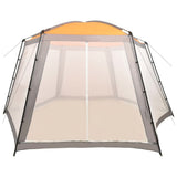 Pool Tent Fabric 590x520x250 cm Grey 93046