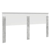 Headboard Concrete Grey Engineered wood 888389