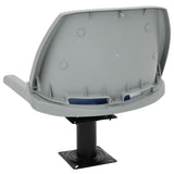Boat Seats 2 pcs with Pedestal 360&deg Rotatable 3294954