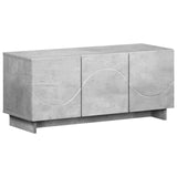 TV Stand 90 x 34.5 x 40 cm Concrete Grey Engineered Wood 8011570