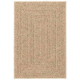 Rug ZIZUR Beige 100x200 cm Jute Look Indoor and Outdoor 4010392