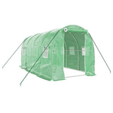 Greenhouse with Steel Frame Green 8 m 4x2x2 m 3188017