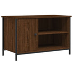 ZNTS TV Cabinet Brown Oak 80x40x50 cm Engineered Wood 832772