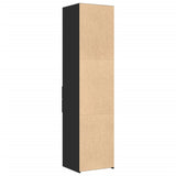 Highboard Black Engineered wood 185 cm tall Storage Highboard 3281449