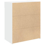 Sideboard White 80x42.5x93 cm Engineered Wood 3281476