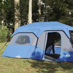 ZNTS Family Tent 9-Person Green Quick Release Waterproof 94298