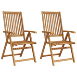 Folding Chairs 2 pcs Solid Acacia Wood 41820