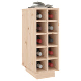 ZNTS Wine Cabinet 23x34x61 cm Solid Wood Pine 820971