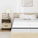 Mattress 2 pcs White and Grey 60 x 200 cm Bonell Spring 4106441
