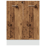 Bottom Cabinet Lyon Old Wood 60x46x81.5 cm Engineered Wood 856074
