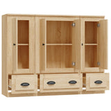Highboards 3 pcs Sonoma Oak Engineered Wood 3185298