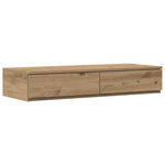 Storage Bed Frame with Drawer Artisan oak 236.5 x 80 x 31.5 cm 3335604