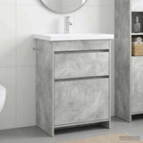 Bathroom Furniture Set Concrete Grey 61 x 40 x 84.5 cm 3404261