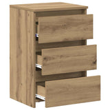 Bedside Cabinets 2 pcs Artisan Oak 40x35x62.5 cm Engineered Wood 856525