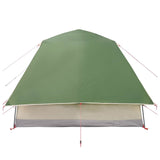 Family Tent with Rainfly Water-resistant 6-Person Green 42042202