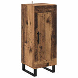 Sideboard Old Wood 34.5 x 34 x 90 cm Engineered Wood and Iron 881654