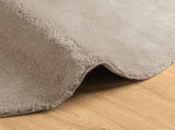 Rug HUARTE Short Pile Soft and Washable Sand 200 cm 375069