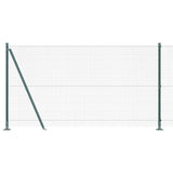 Welded Wire Fence with Concrete Base 50 x 1.2 m 3352476