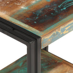 ZNTS Side Table 40x30x40 cm Solid Reclaimed Wood 320684