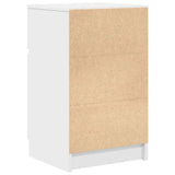 Bedside Cabinets 2 pcs White 39x35x65 cm Engineered Wood 861320