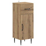 Bathroom Storage Cainet HAARLEM Artisan Oak 30 x 31 x 80 cm 896834