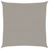 Sunshade Sail 160 g/m Square Light Grey 6x6 m HDPE 4001971