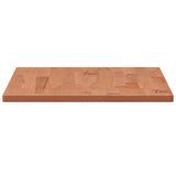 Table Top 100x50x1.5 cm Rectangular Solid Wood Beech 3188890