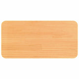 Coffee Table Wax Brown 80 x 39.5 x 33.5 cm Solid pine wood 873522