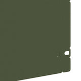 Lawn Edgings 20 pcs Olive Green 103 x 0.05 x 22 cm Steel 874775