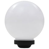 ZNTS Outdoor Solar Lamps 3 pcs LED Spherical 20 cm RGB 44458