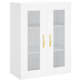Highboard White 69.5x34x180 cm Engineered Wood 3198321