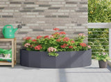 Planter Anthracite 120 x 60 x 35 cm Steel 883684