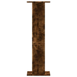 Plant Stands 2 pcs Smoked Oak 30x30x95 cm Engineered Wood 3307877