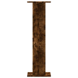 Plant Stands 2 pcs Smoked Oak 30x30x95 cm Engineered Wood 3307877