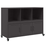 Sideboard Black 100.5x39x72 cm Steel 846734