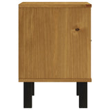 Bedside Cabinet "FLAM" 40x35x50 cm Solid Wood Pine 357812