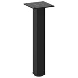 Coffee Table Legs 4 pcs Black 30-32 cm Steel 4012448