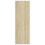 TV Cabinets 2 pcs Sonoma Oak 30.5x30x90 cm Engineered Wood 803351
