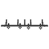Sliding Door Hardware Kit 152,5 cm Steel Black 3295735
