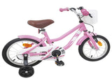 Kids Bike 16 Inches for 4-6 Years Old Light Pink 42009574