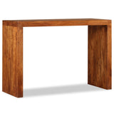 Console Table Solid Wood with Honey Finish 110x40x76 cm 244671