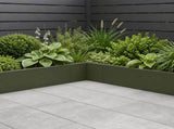 Retaining Wall 50 x 50 x 40 cm Steel Olive Green 8015177