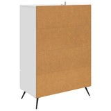 Sideboard with Drawer White 66 x 34.5 x 95 cm Engineered Wood 895585