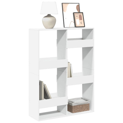 Bookcase White 100x33x135 cm Engineered Wood 3309384