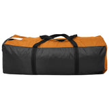 Camping Tent 6 Persons Grey and Orange 93186