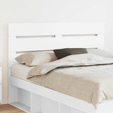 Headboard White Engineered Wood 887537
