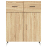 Highboard Sonoma Oak 69.5x34x180 cm Engineered Wood 3200532